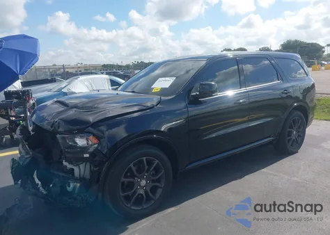 2018 Dodge Durango R/T Rwd z USA, uszkodzony, nr VIN 1C4SDHCT1JC290041